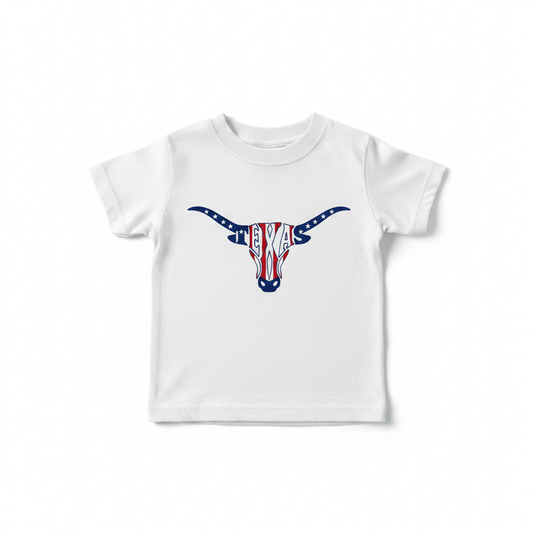 Texas Longhorn 4th of July Toddler T-Shirt